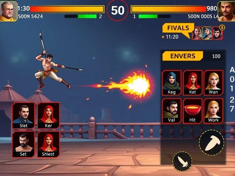 Mace Fighter character customization screen